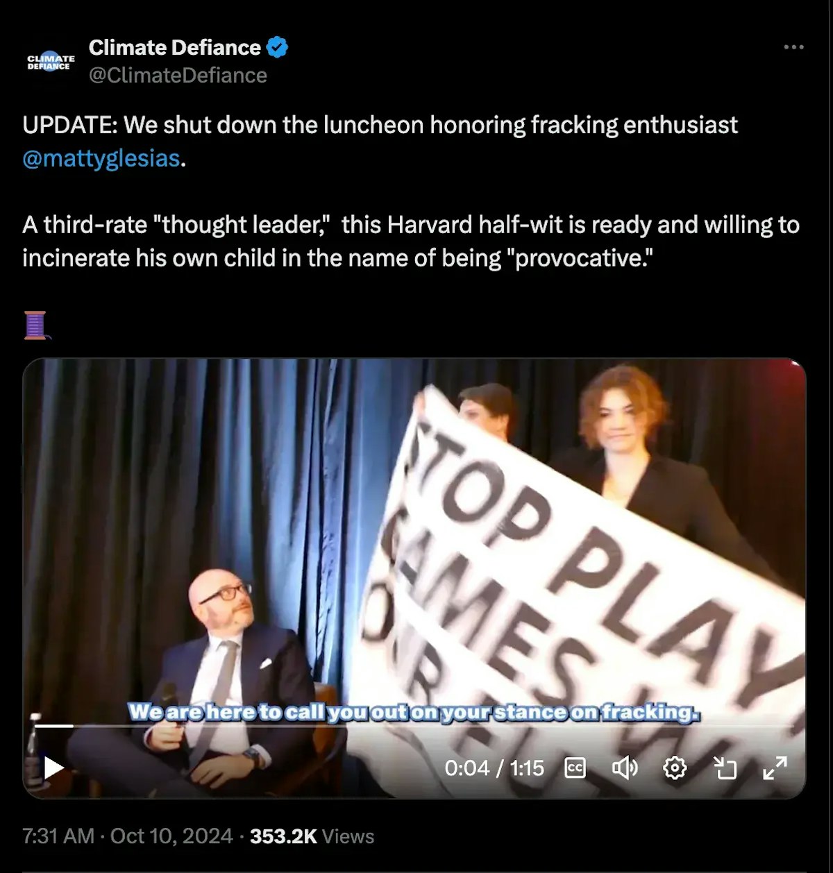 Twitter Protest