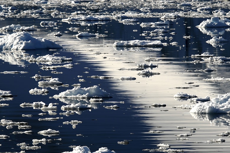 Melting Ice Stock Pic 2880