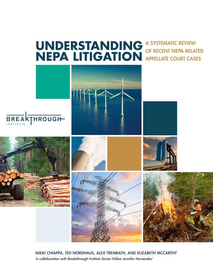 Understanding NEPA Litigation