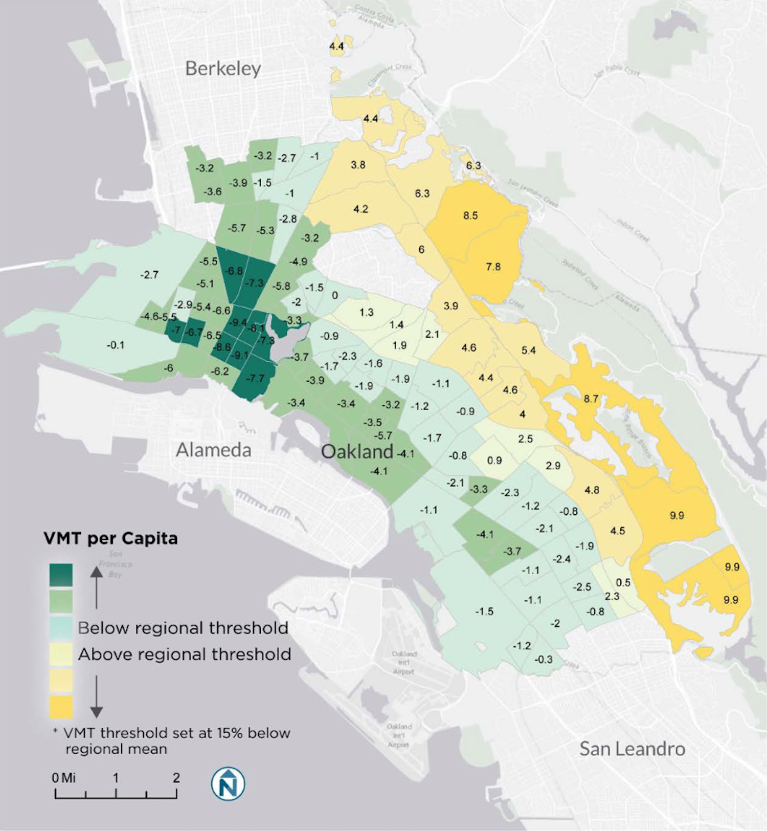 Figure 4: 2019 VMT Housing Map