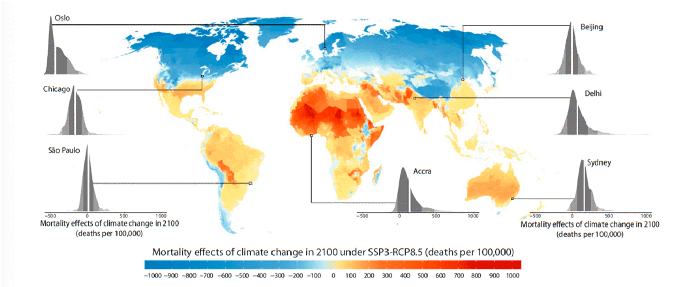 Human Deaths From Hot And Cold… | The Breakthrough Institute