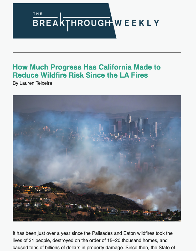 Preview of the newsletter