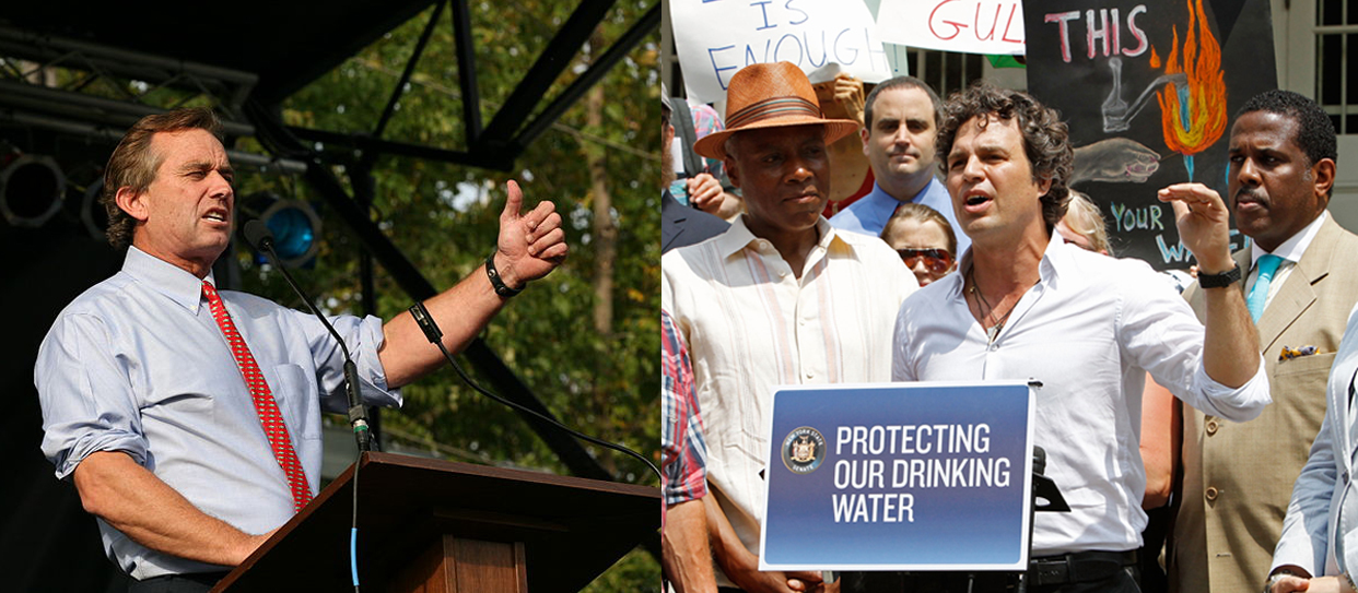 Rfk Kennedy Ruffalo Antifracking Celebrity