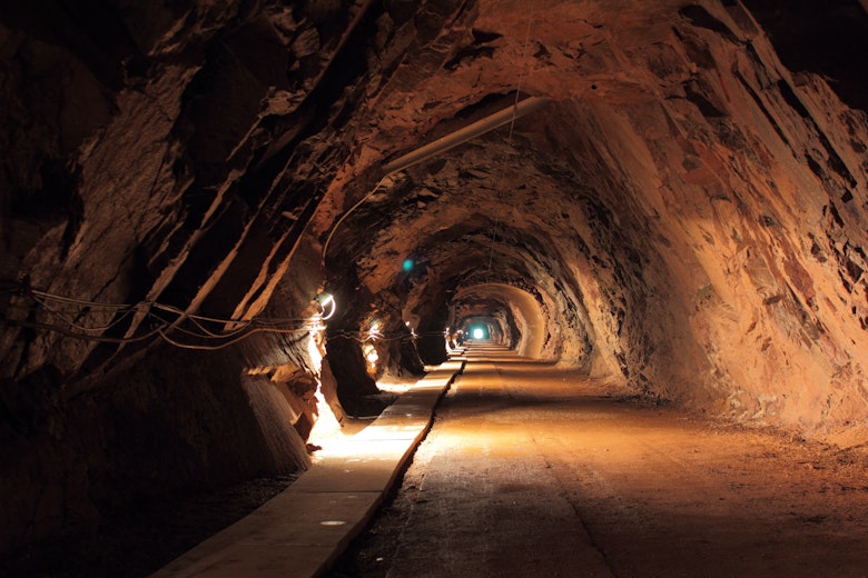 Tunnel in Uranium Mine