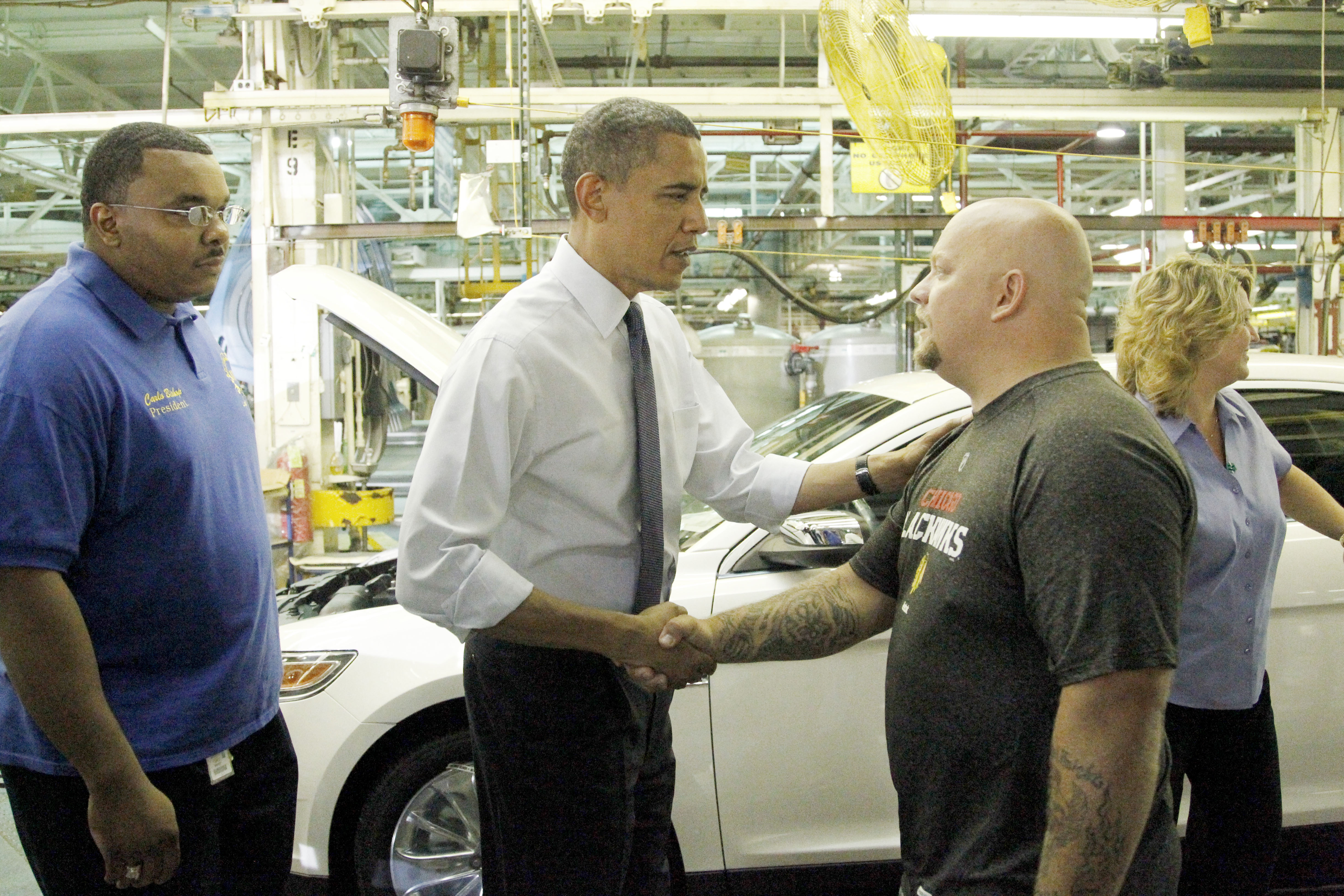 Obama Ford Tour