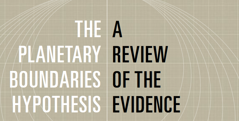 Planetary Boundaries Cover Lrg