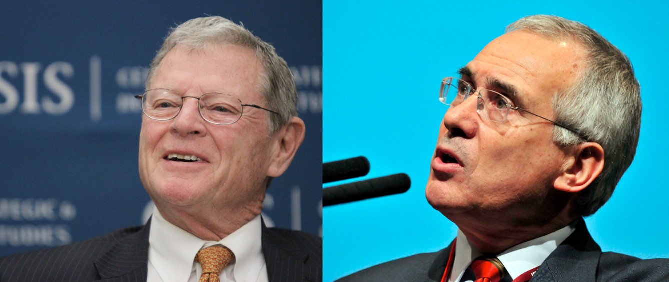 James Inhofe Lord Nicholas Stern Split Screen V3