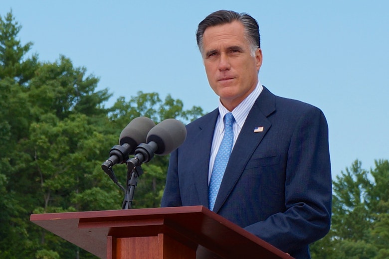 Romney Standing