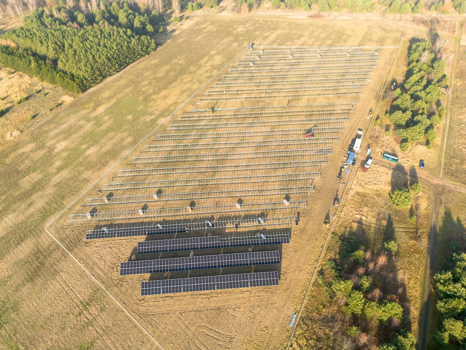 Solar Farm Construction
