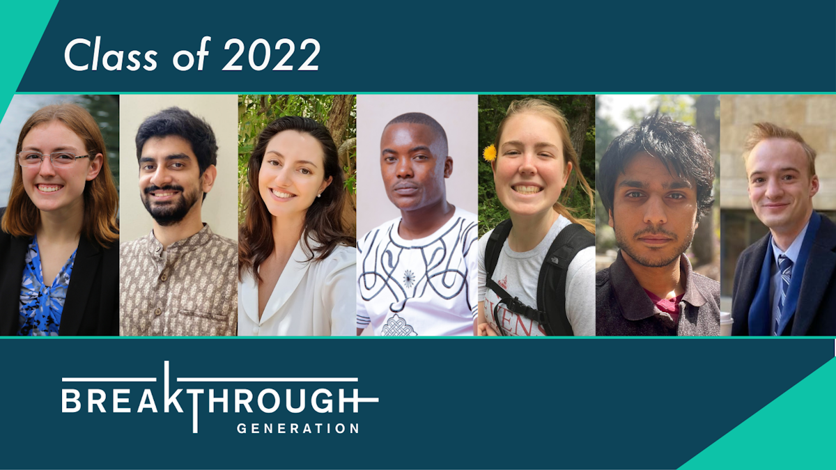 Welcome, 2022 Breakthrough Generation Fellows!