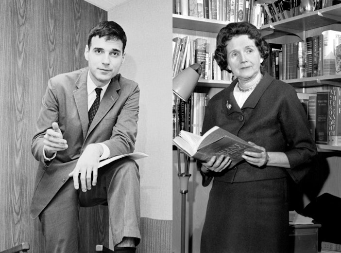 Ralph Nader And Rachel Carson   Young