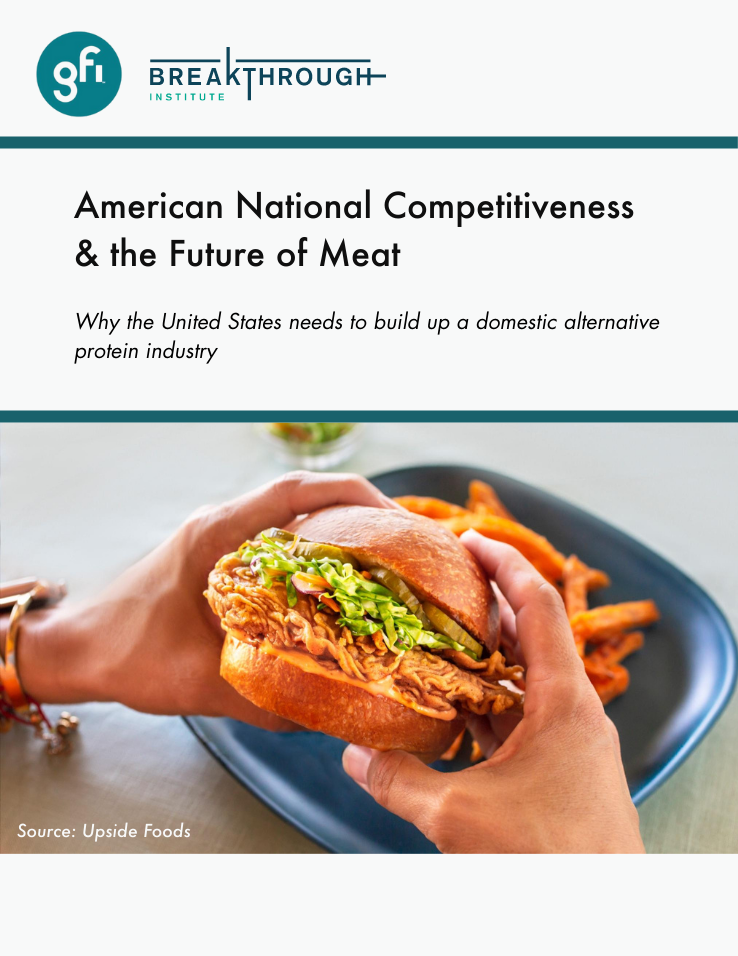 American National Competitiveness and the Future of Meat