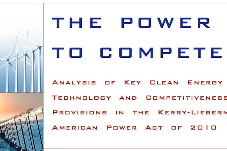 The Power To Compete Banner